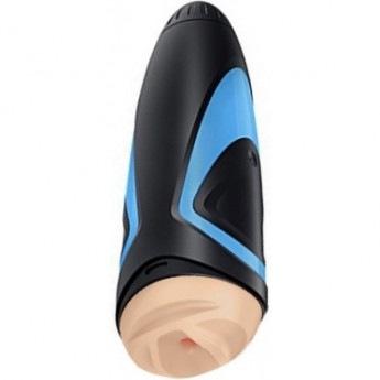 Мастурбатор нереалистичный SATISFYER MEN, силикон, чёрный, 25,5 см