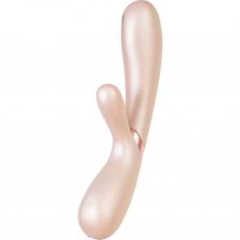 Вибратор SATISFYER Hot Lover с клиторальным стимулятором, серебряный Вибратор SATISFYER Hot Lover с клиторальным стимулятором, серебряный