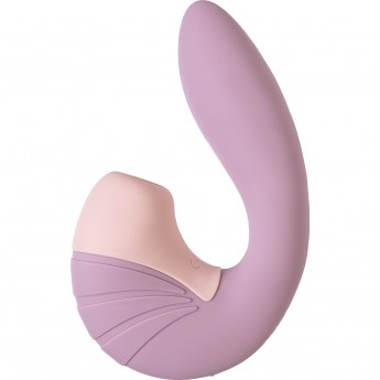 Вибратор SATISFYER Supernova, с вакуум-волновым стимулятором, силикон, розовый, 16,9 см