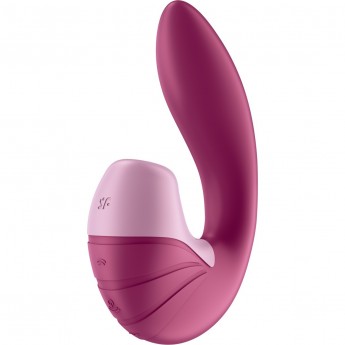 Вибромассажёр зоны G с вакуумным клиторальным стимулятором SATISFYER Supernova Вибромассажёр зоны G с вакуумным клиторальным стимулятором SATISFYER Supernova