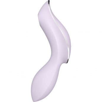 Вибростимулятор SATISFYER Curvy Trinity 2 , сиреневый Вибростимулятор SATISFYER Curvy Trinity 2 , сиреневый
