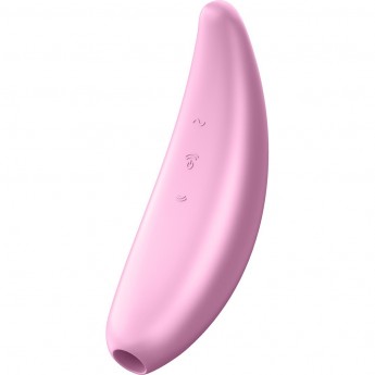 Вибростимулятор вакуум-волновой клиторальный SATISFYER CURVY 3+ Вибростимулятор вакуум-волновой клиторальный SATISFYER CURVY 3+